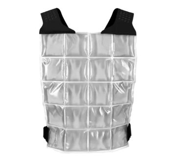 GILET RAFRAICHISSANT 24° BLANC PCM COOLOVER - INUTEQ