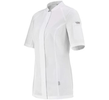 VESTE DE CUISINE Blanche FEMME PEPPER 2 MC - LAFONT
