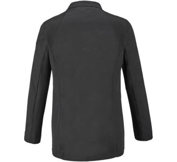 VESTE DE CUISINE NOIRE MANCHES LONGUES FEMME PEPPER2 ML - LAFONT