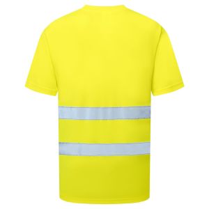 TEE-SHIRT HV JAUNE ESSENTIAL M.COURTES ES478 - PORTWEST 2