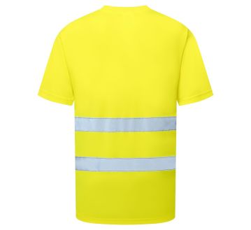 T-SHIRT HV JAUNE ESSENTIAL M.COURTES ES478 - PORTWEST