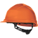 CASQUE ORANGE QUARTZ UP 3 CREMAILLERE - DELTAPLUS