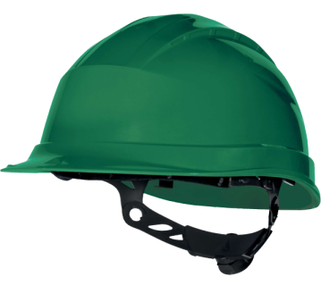 CASQUE VERT QUARTZ UP 3 CREMAILLERE - DELTAPLUS