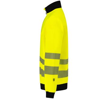 pull col camionneur JAUNE HAUTE VISIBILITE SCUTI - SAFETY JOGGER