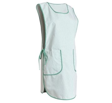 CHASUBLE DE TRAVAIL RAYE VERT MARION - SNV