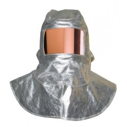 CAGOULE ALUMINISEE VISIERE DORE