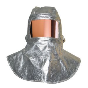 CAGOULE ALUMINISEE VISIERE DORE 150X250 - EDC