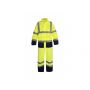 PANTALON PLUIE HV OXFORD/PU JAUNE/MARINE