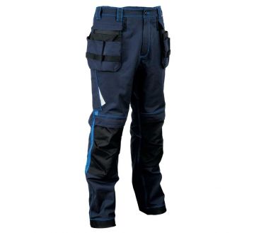 Pantalon de travail Cofra - LEIRIA bleu