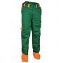 PANTALON BUCHERON VERT CHAIN STOP