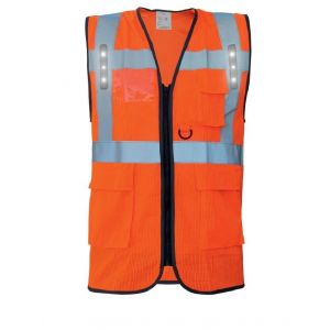 GILET SAFARI LED ORANGE  - T2S