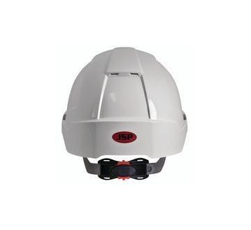 Casque chantier Evolite avec porte badge