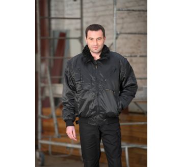 BLOUSON PILOT NOIR PJ10