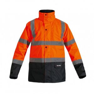 VESTE PLUIE HAUTE VISIBILITE SKY - T2S