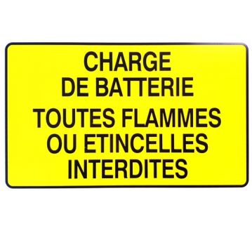 PANNEAU "CHARGE DE BATTERIE