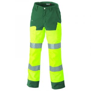 PANTALON DE TRAVAIL LUK-LIGHT JAUNE/VERT - MOLINEL