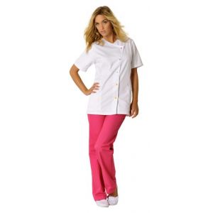 Tunique de travail pour femme Molinel - Justine orange 2