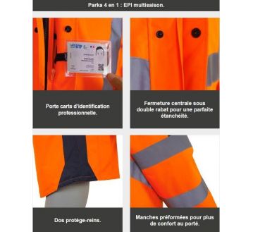 PARKA 4 EN 1 KITA - EPI CENTER