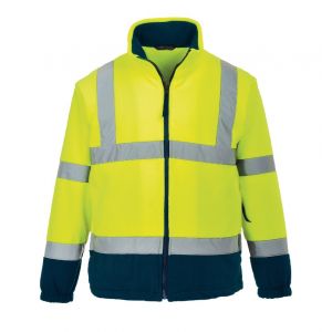 BLOUSON POLAIRE HAUTE VISIBILITE BICOLORE F301 - PORTWEST