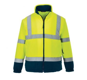 BLOUSON POLAIRE HAUTE VISIBILITE BICOLORE F301 - PORTWEST