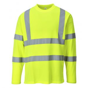 TEE SHIRT MANCHES LONGUES HAUTE VISIBILITE COTON S278 - PORTWEST