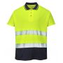 POLO HAUTE VISIBILITE COTON BICOLORE S174 - PORTWEST