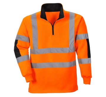 SWEATSHIRT HAUTE VISIBILITE RUGBY XENON B308 - PORTWEST