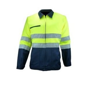 Blouson de travail haute visibilité PBV - 2309HV jaune et bleu 2