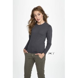TEE-SHIRT IMPERIAL FEMME MANCHES LONGUES 02075 - SOLS