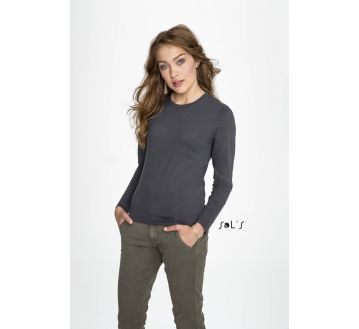 TEE-SHIRT IMPERIAL FEMME MANCHES LONGUES 02075 - SOLS