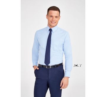 CHEMISE BOSTON HOMME MANCHES LONGUES 16000 - SOLS