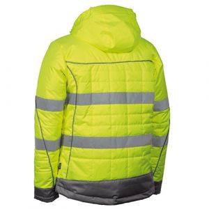 Doudoune froid haute visibilité Cofra - RECIFE jaune 2