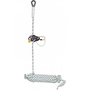 ANTICHUTE COMPACT COULISSANT CORDE TRESSEE 11MM FA2010300A - KRATOS 2
