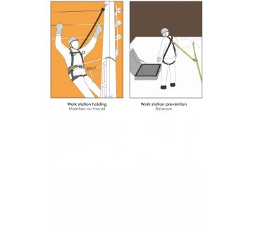 CEINTURE DE MAINTIEN AU TRAVAIL CONFORT FA1040100 - KRATOS