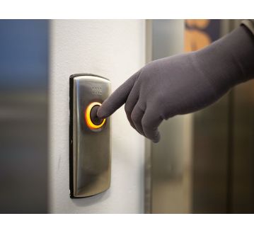 GANTS TACTILES HOMME MARINE ANTI-VIRUS ANTI-BACTERIES HBT811 - HOFLER