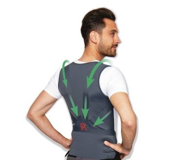 GILET HOMME MAINTIEN POSTURE DOS LYNE PRO - PERCKO