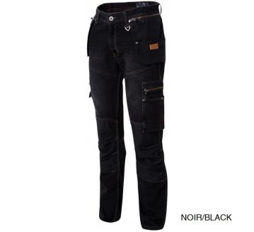 JEAN GENOUILLERES DENIM POCHES HOLSTER PULS -...