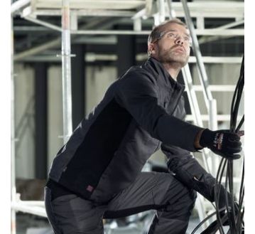 BLOUSON DE TRAVAIL MIXTE SENS STRETCH COTON BIO POLYESTER - LAFONT