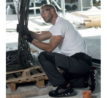 PANTALON DE TRAVAIL HOMME SENS STRETCH COTON BIO POLYESTER - LAFONT