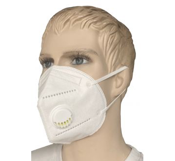 MASQUE RESPIRATOIRE AVEC SOUPAPE FFP3 ANTI VIRUS