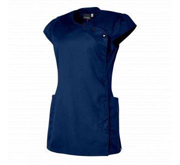 Tunique de travail sans manches pour femme Molinel - 27AMBRE bleu nuit