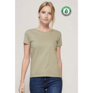 TEE-SHIRT FEMME PIONEER COTON BIOLOGIQUE 03579 - SOLS