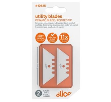 LOT 2 LAMES CERAMIQUES BOUT POINTU 10525 - SLICE