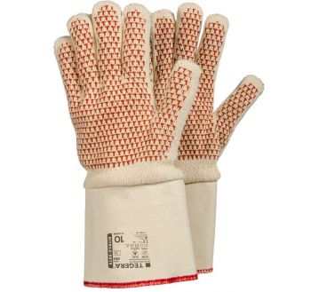 GANTS ANTI-CHALEUR TEGERA 484 PICOTS MANCHETTE - EJENDALS