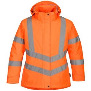 PARKA HAUTE VISIBILITE FEMME LW74 - PORTWEST 2