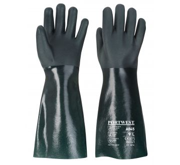 GANTS PVC VERT 45CM A845 - PORTWEST