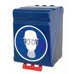 BOITE RANGEMENT MASQUES MAXI BLEU 4306110 - SECUBOX