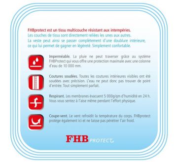 veste de pluie protect boris fhb.