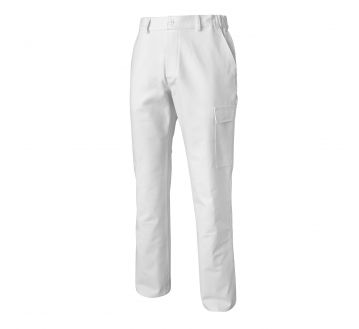 Pantalon de travail 100% coton Molinel - 21PBUBB blanc