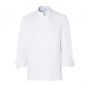 Veste de cuisinier blanche à pressions